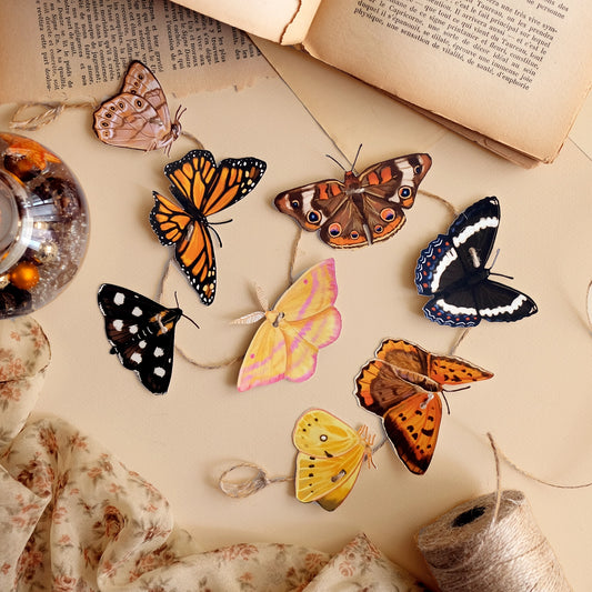 Butterfly Paper Garland | DIY Garland Kit