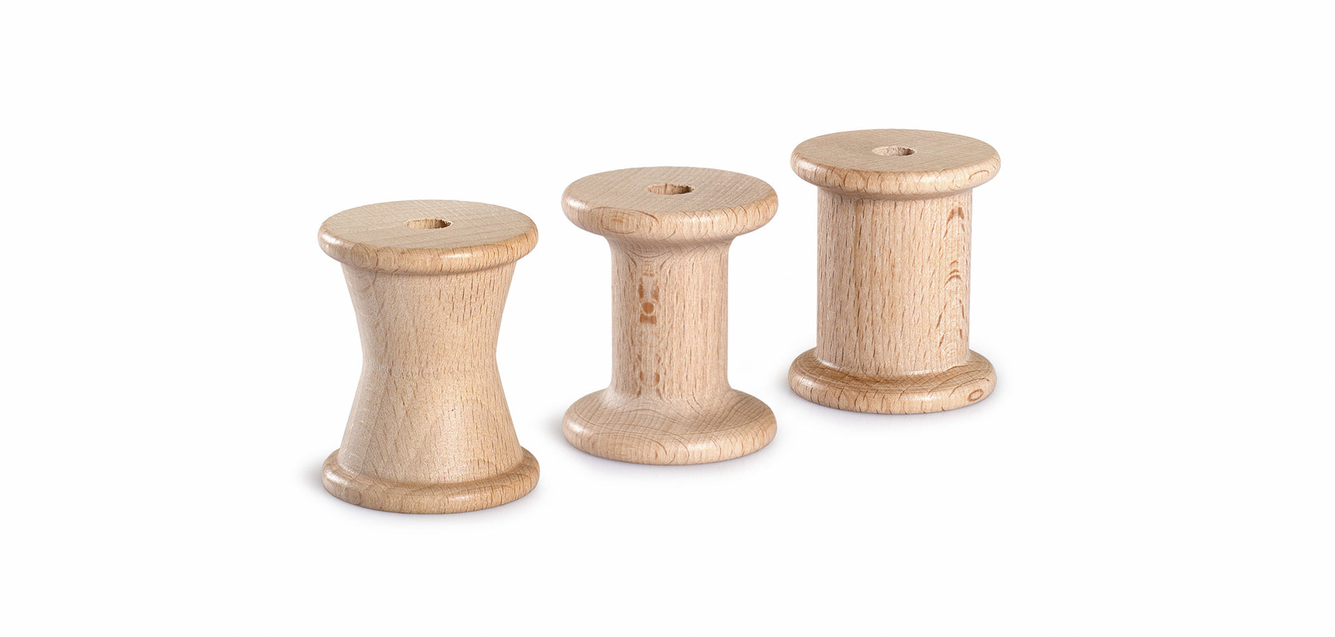 Grapat Wood Natural Spools 3 pcs