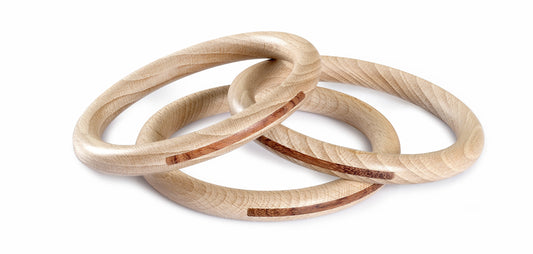 Grapat Wood Natural Hoops 13 cm