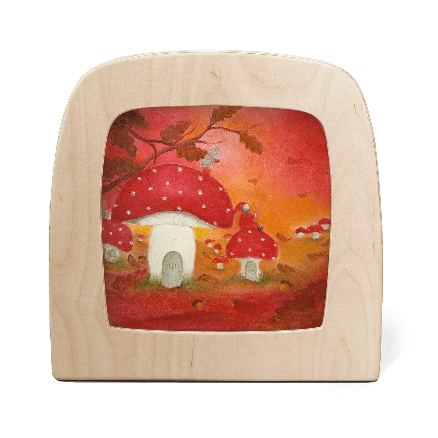 Toverlux | Baukje Exler - Red Autumn Silhouette