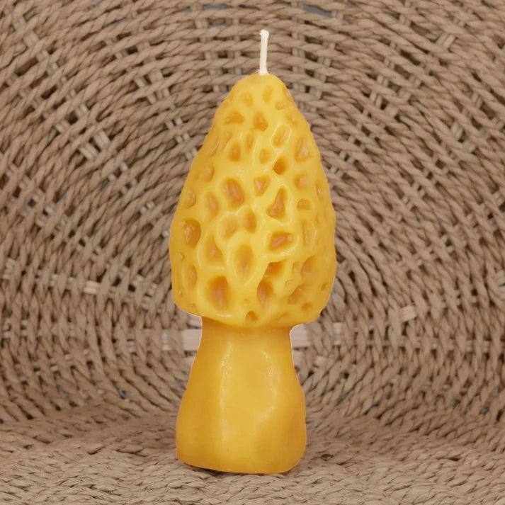 Grand Morel - Natural Beeswax Candle