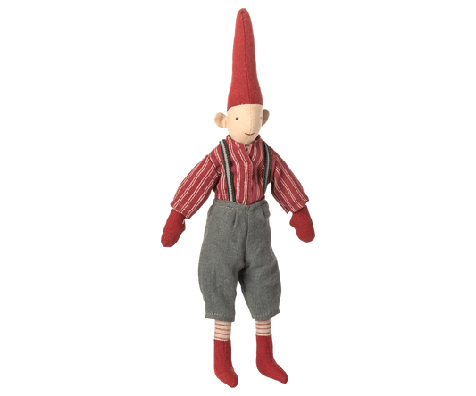 Maileg Pixy, Size 2 - Boy - Red shirt