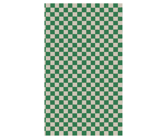 *PRESALE* Maileg Gift wrap, 10 m - Checker - Green