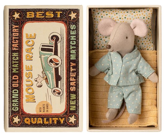*PRESALE* Maileg Little brother mouse in matchbox
