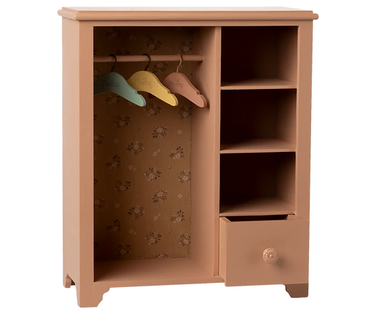 *PRESALE* Maileg Wardrobe, Large - Dark powder