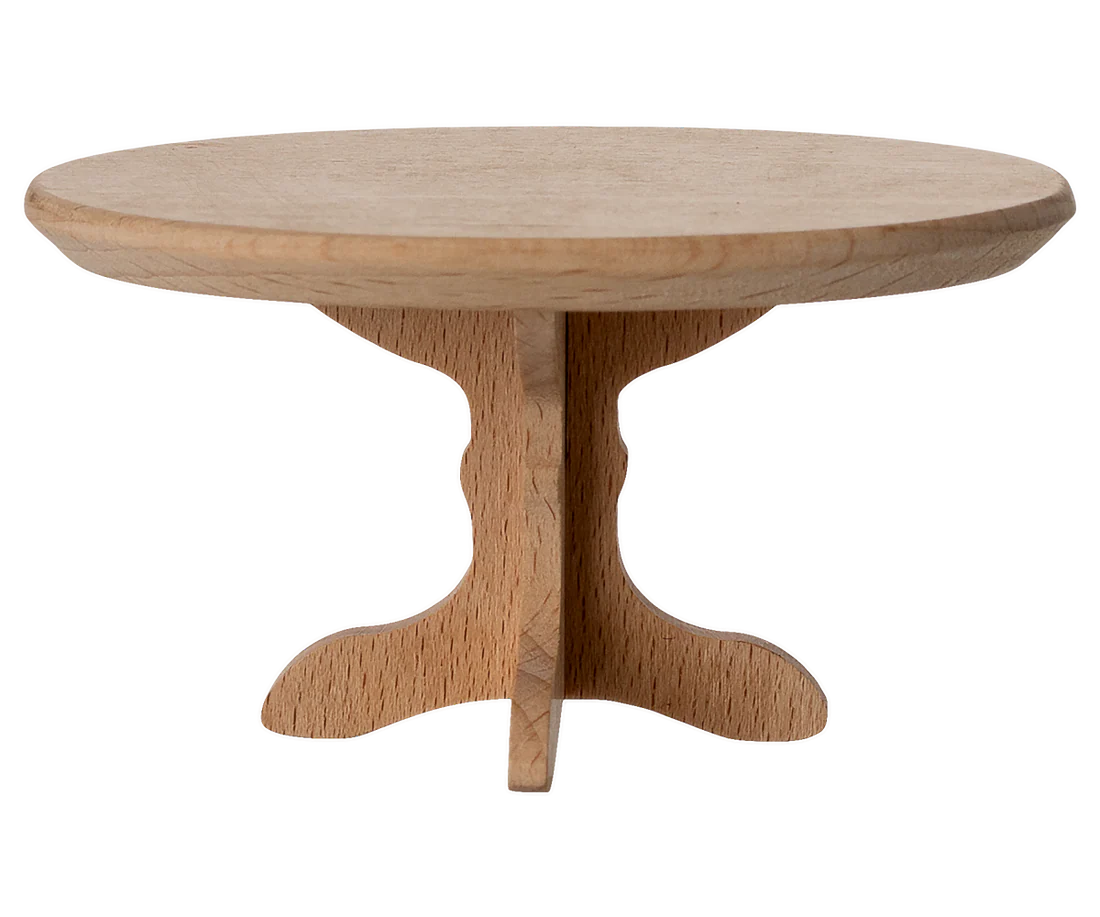 *PRESALE* Maileg Oval coffee table, Mouse - Nature