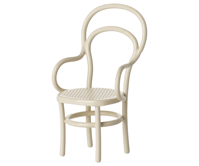 *PRESALE* Maileg Vintage chair, Mouse - Off white