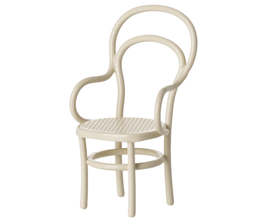 *PRESALE* Maileg Vintage chair, Mouse - Off white