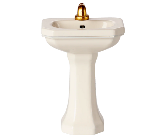 *PRESALE* Maileg Bathroom sink, Mouse - Off white