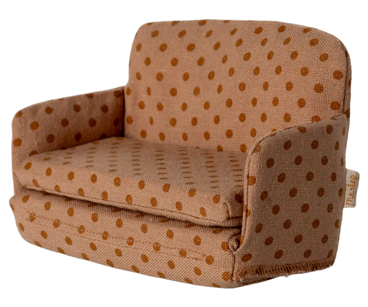*PRESALE* Maileg Sofa bed, Mouse - Dots