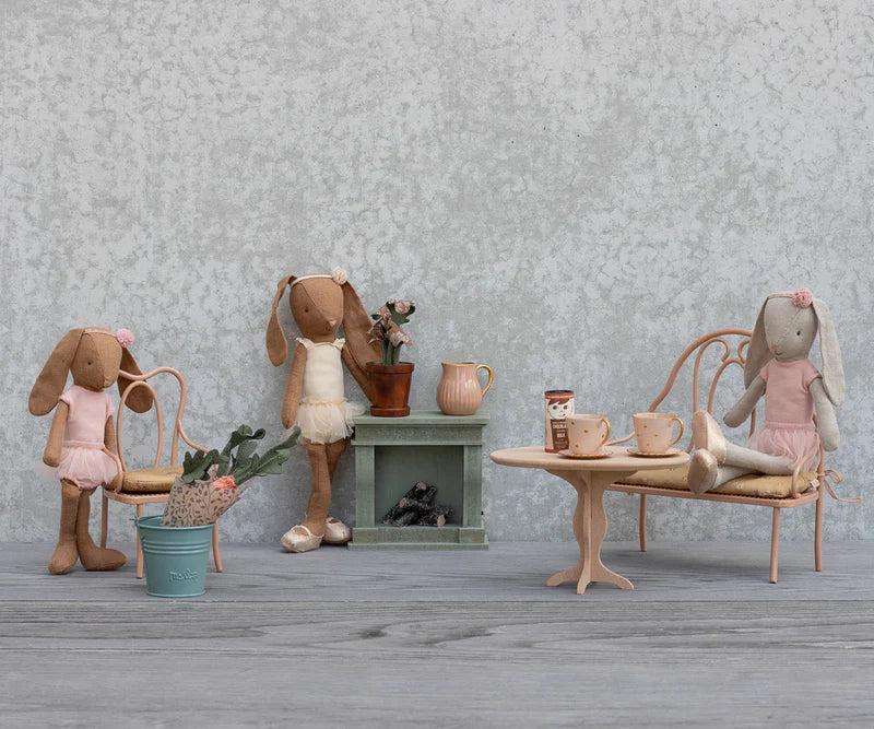 *SPECIAL ORDER* Maileg Ballet suit and skirt rose, Size 2 (Bunny Size)