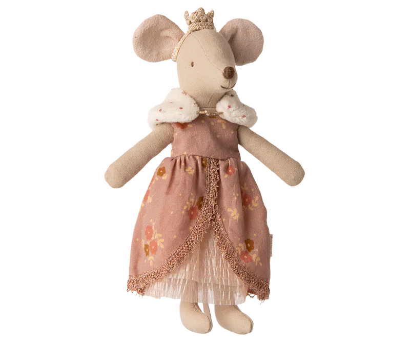 Maileg Queen dress, Mum mouse