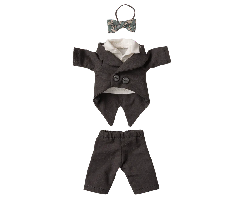 Maileg Wedding suit, Dad mouse