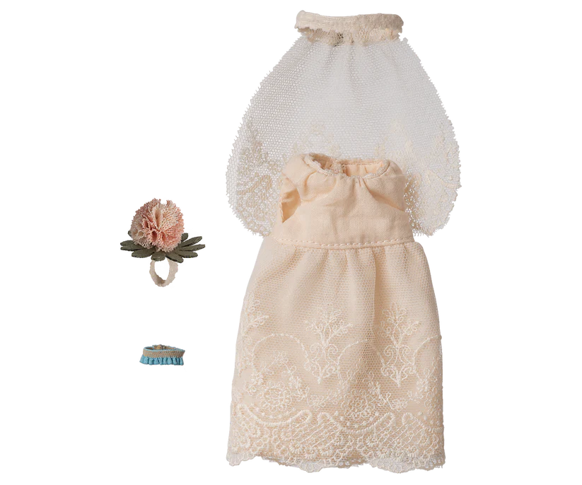 *PRESALE* (July) | Maileg Wedding dress, Mum mouse