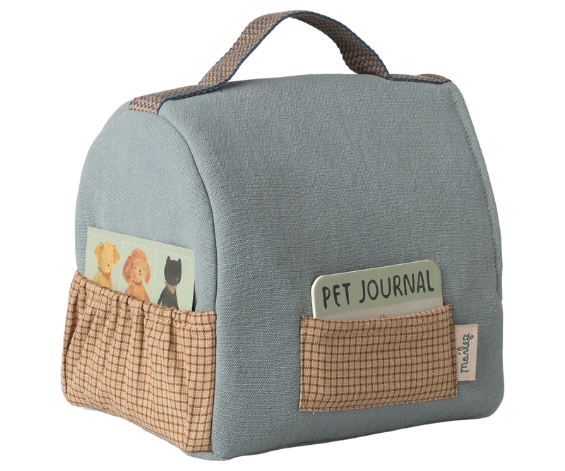 *PRESALE* (March) | Maileg Puppy bag, Small - Dusty blue