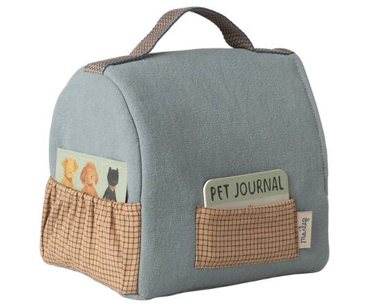 *PRESALE* (March) | Maileg Puppy bag, Small - Dusty blue