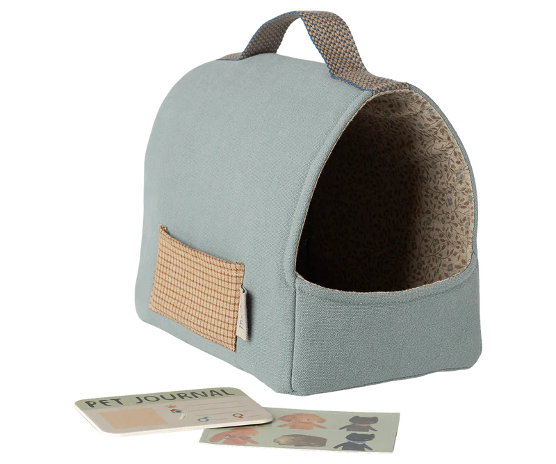 *PRESALE* (March) | Maileg Puppy bag, Small - Dusty blue