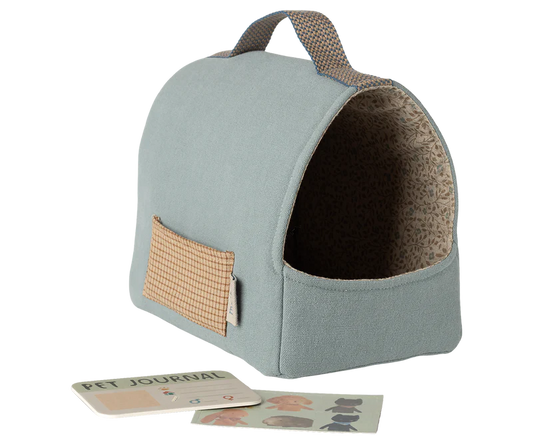 *PRESALE* (March) | Maileg Puppy bag, Small - Dusty blue