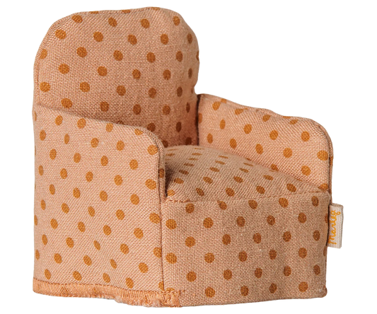 Maileg Folding Chair, Dots (Mouse)