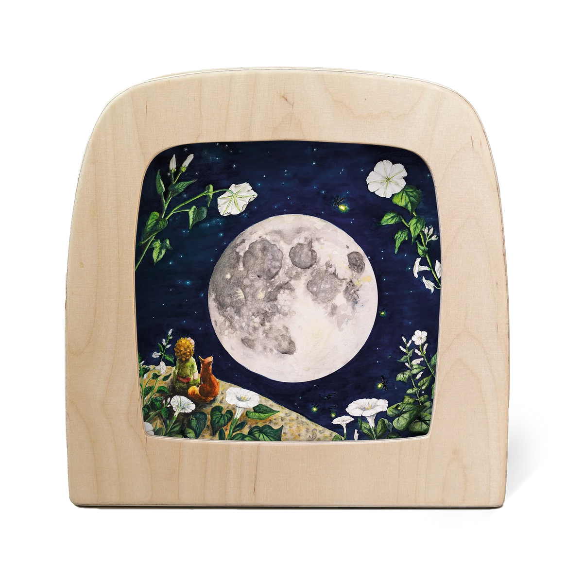 Toverlux | Sonne Mond und Erde - Little Prince Silhouette