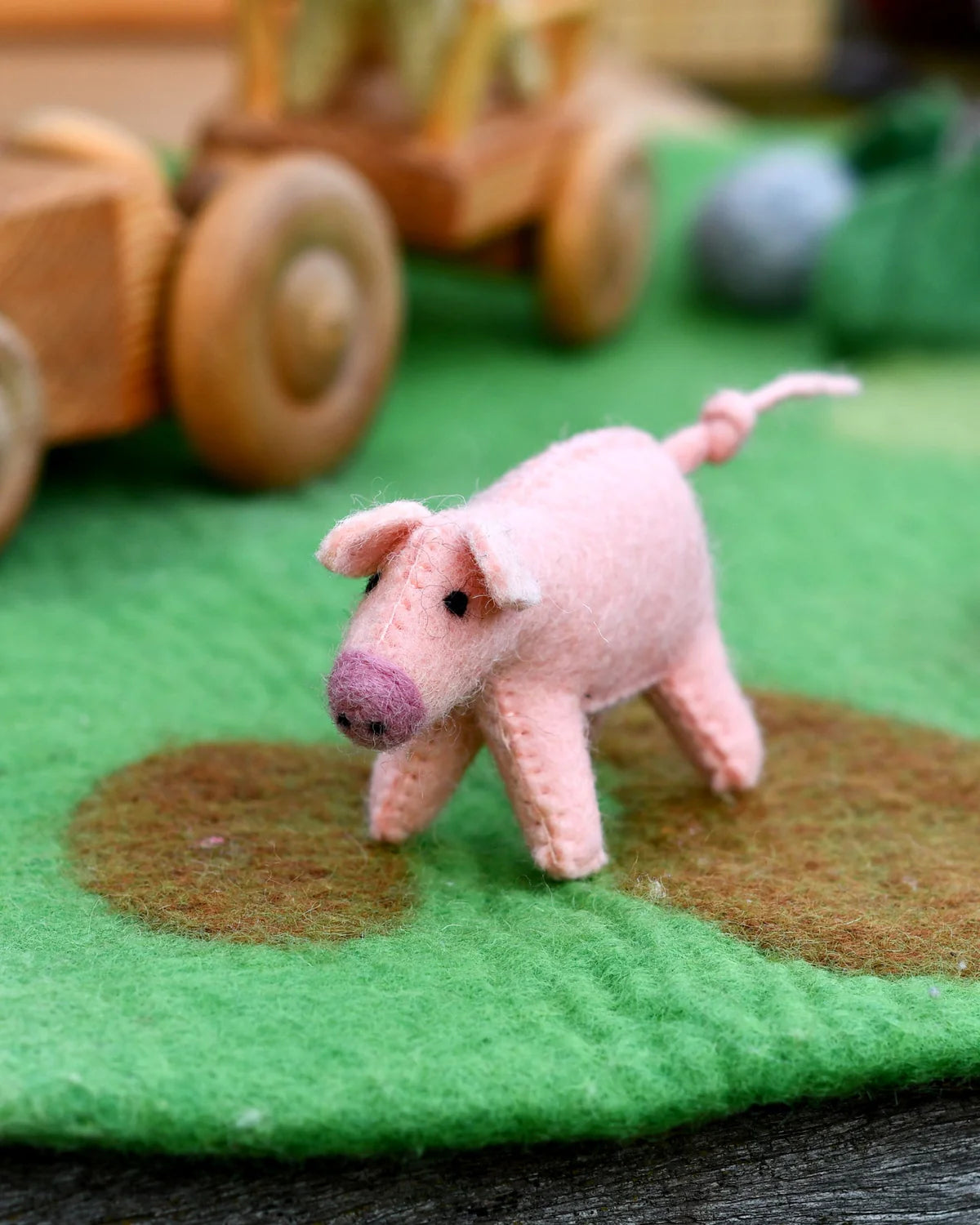 Felt Farm Animals Toys