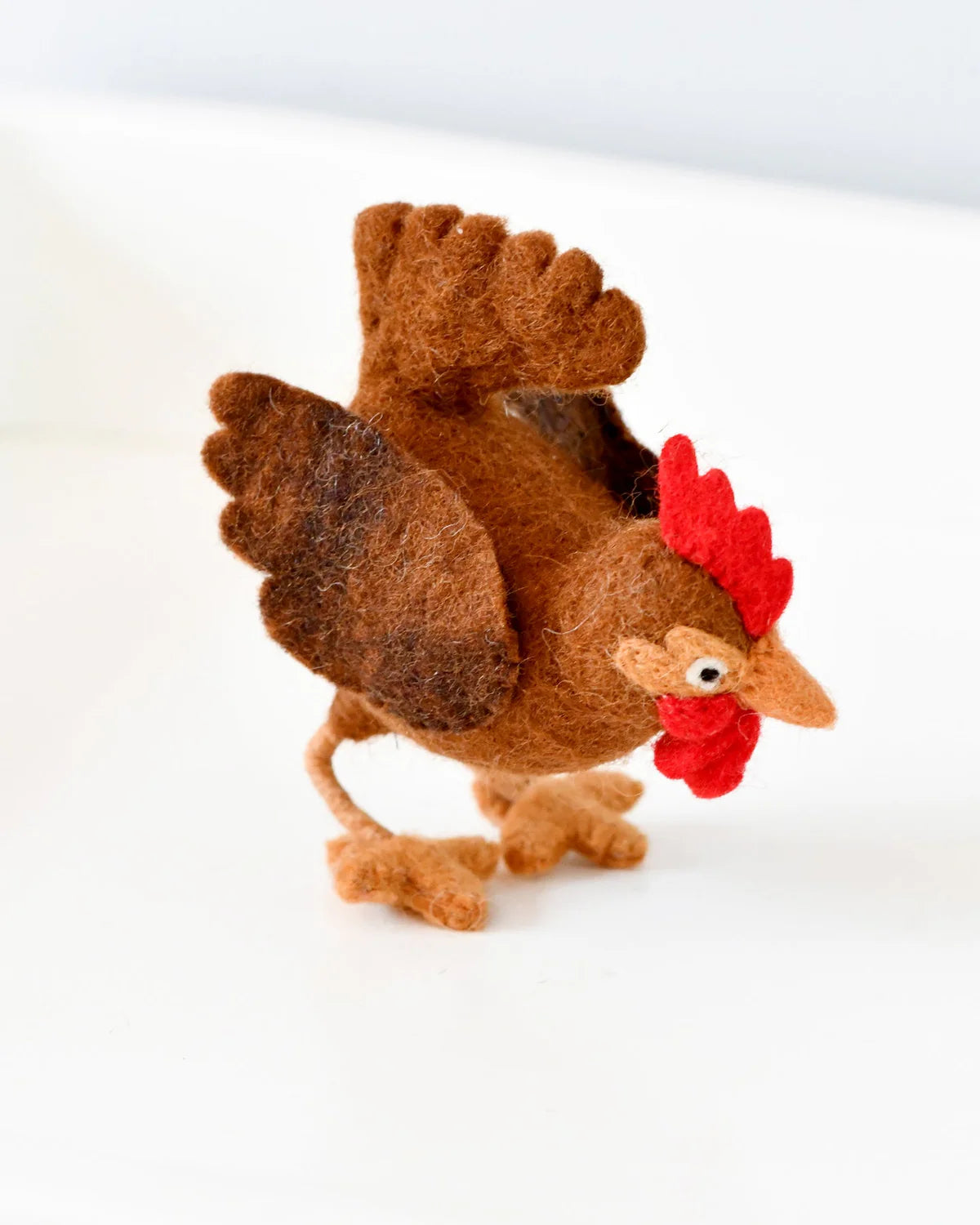 Tara Treasures Felt Hen Toy