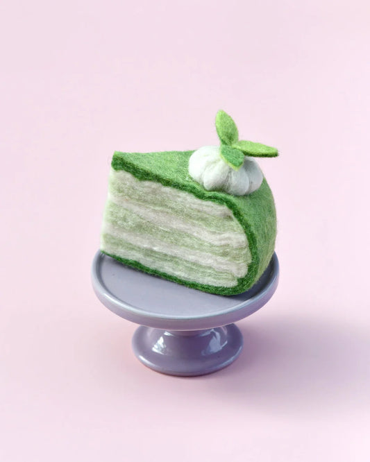 Felt Key Lime Cake Slice