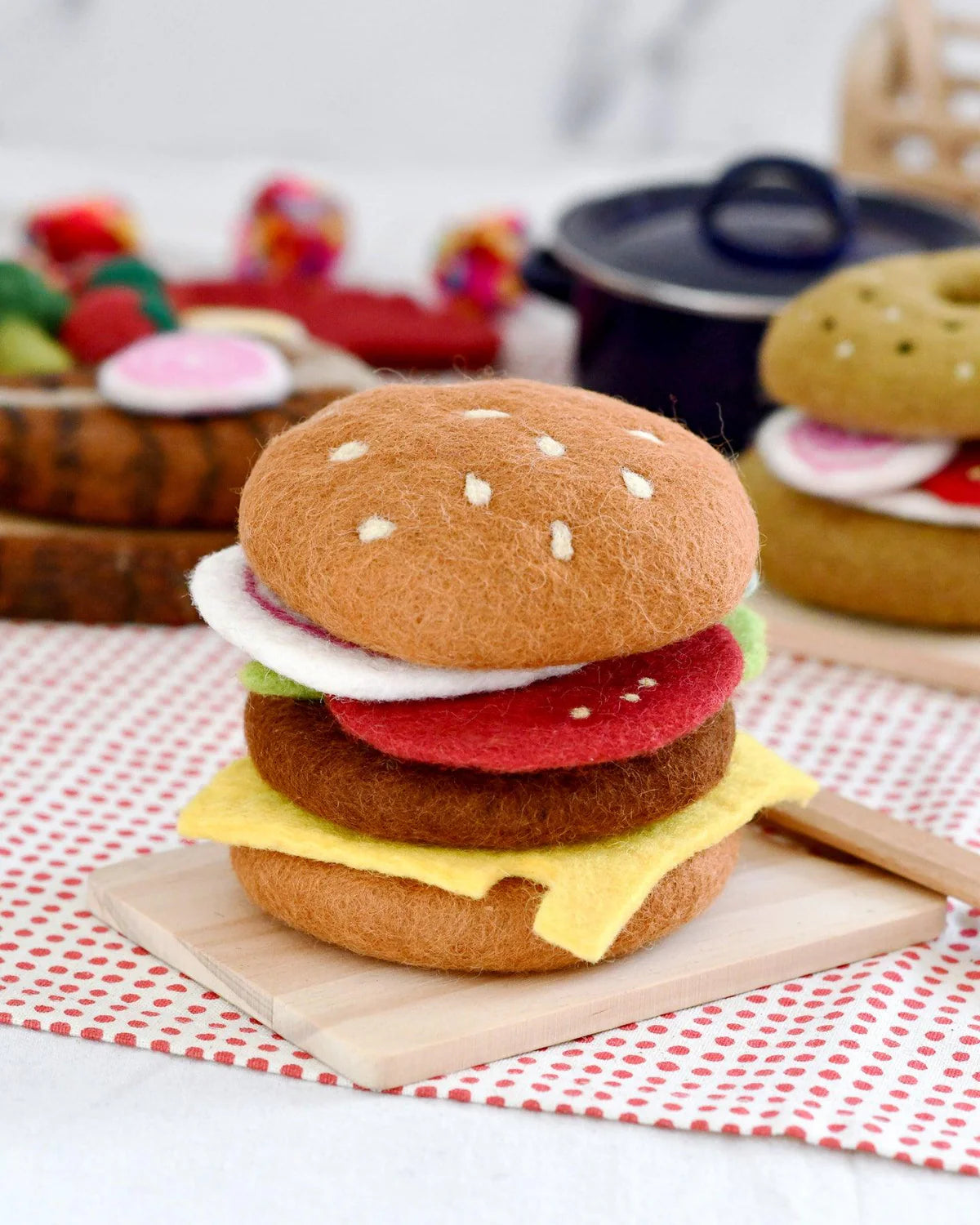 Felt Burger Stack