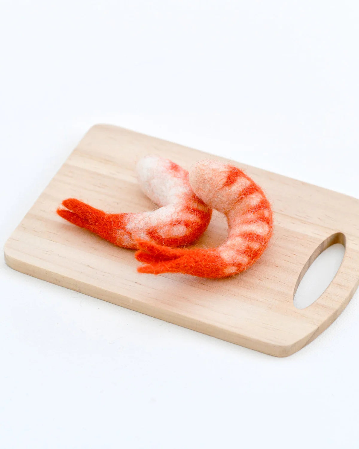 Tara Treasures Felt Prawns or Shrimps (2 Pieces)