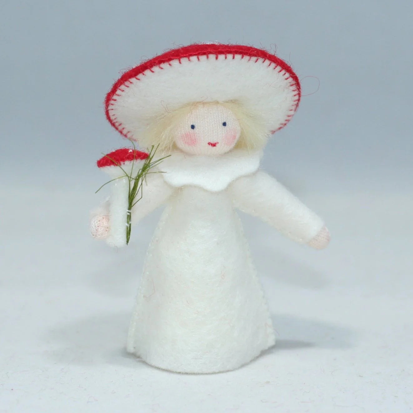 Ambrosius Fly Agaric Fairy  | 3" Miniature Standing Doll