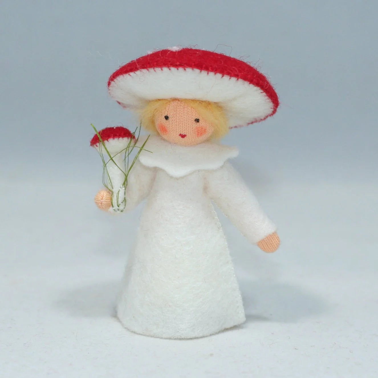 Ambrosius Fly Agaric Fairy  | 3" Miniature Standing Doll