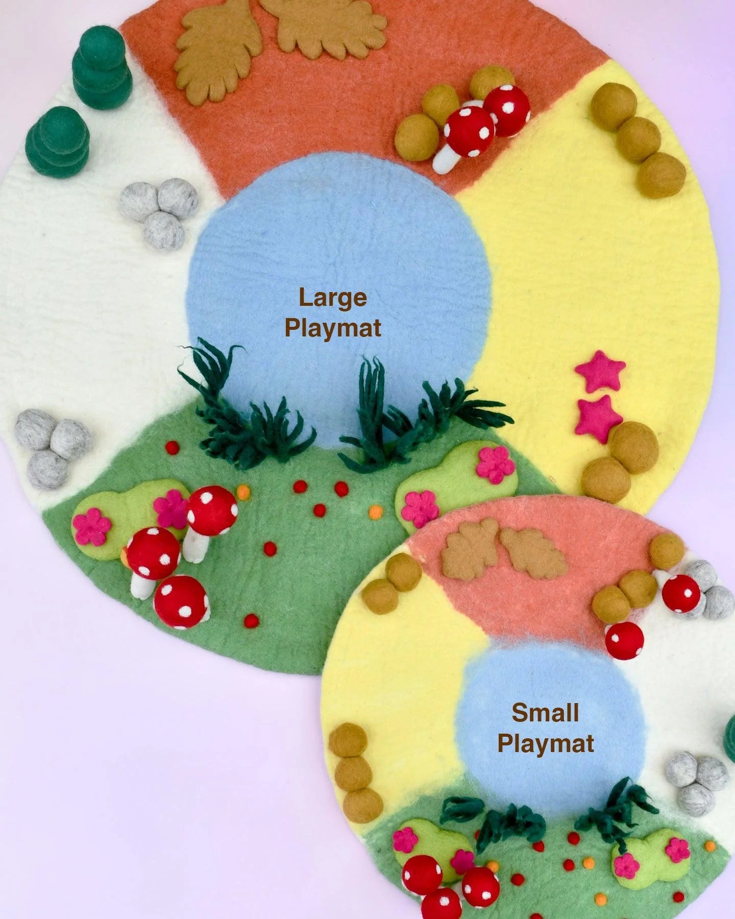 Four Seasons Play Mat Playscape (Large 80cm Diameter)Four Seasons Play Mat Playscape (Small 45cm Diameter)