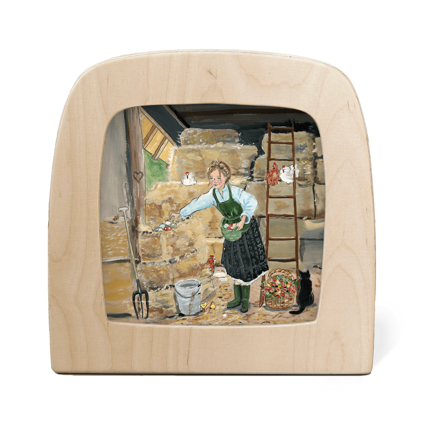 Toverlux | Gwen's Illustrations - Barn Life Silhouette