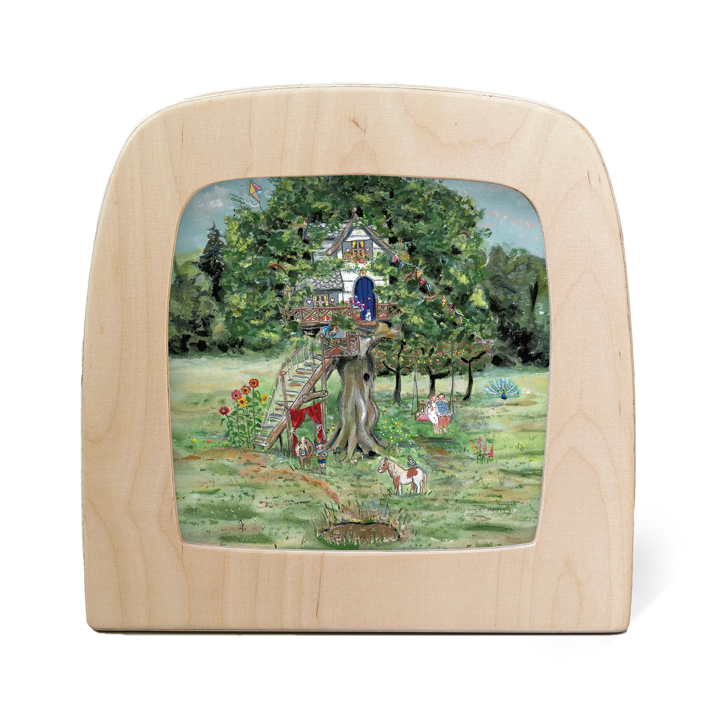 Toverlux | Gwen's Illustrations - Treehouse Silhouette