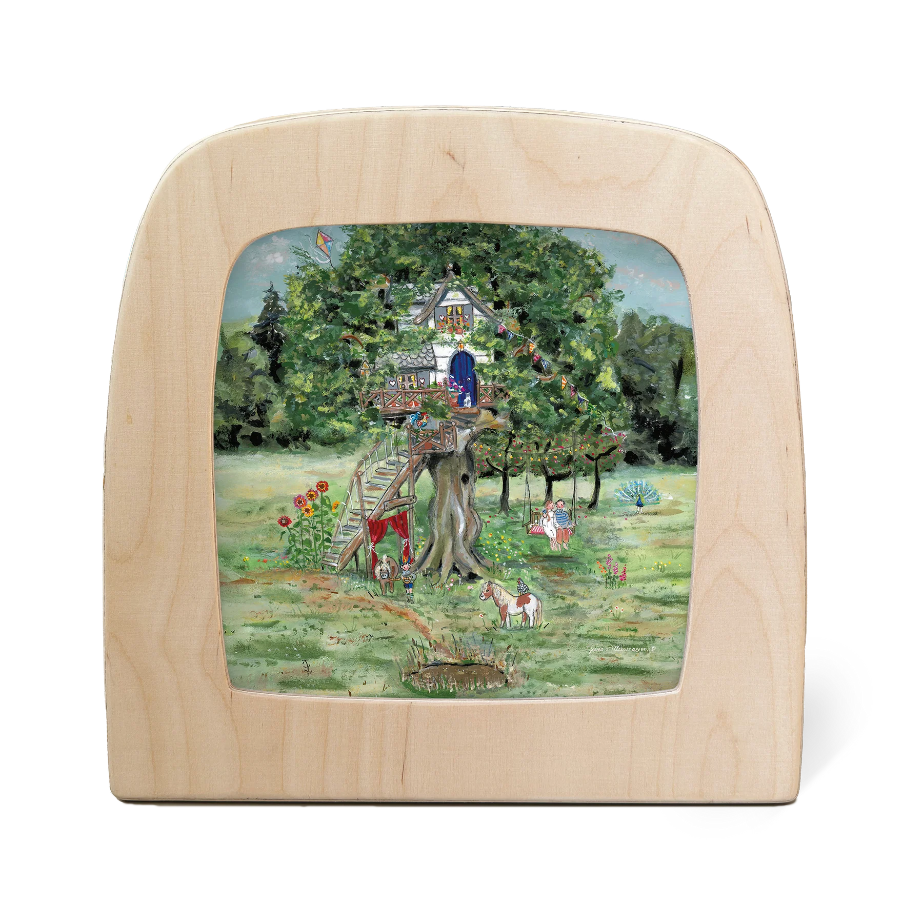 Toverlux | Gwen's Illustrations - Treehouse Silhouette