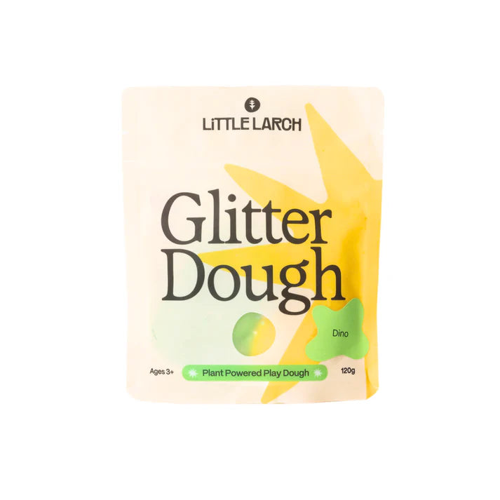 Little Larch Glitter Dough, Dino