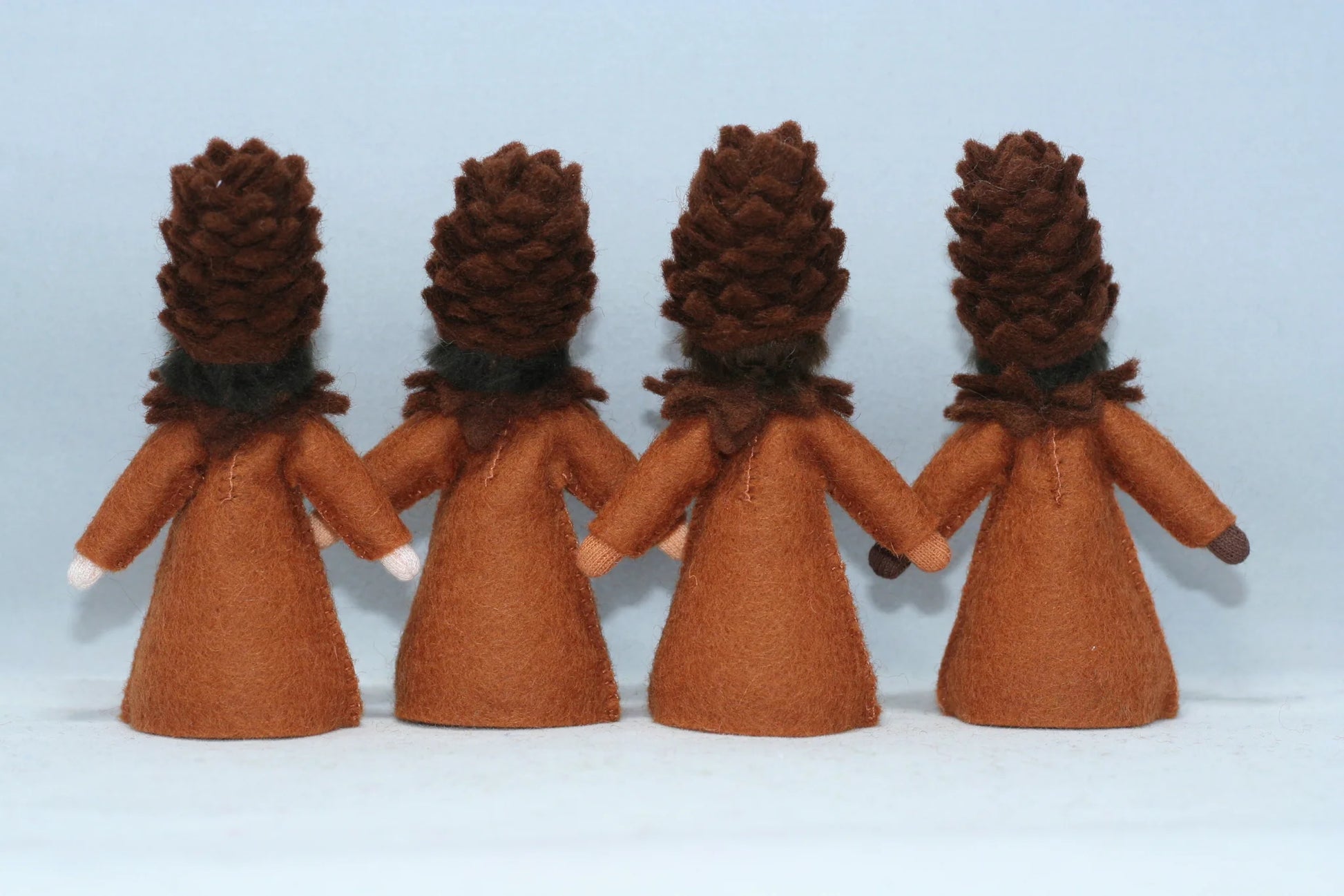 Ambrosius Pine Cone Fairy | 3.5" Miniature Standing Doll