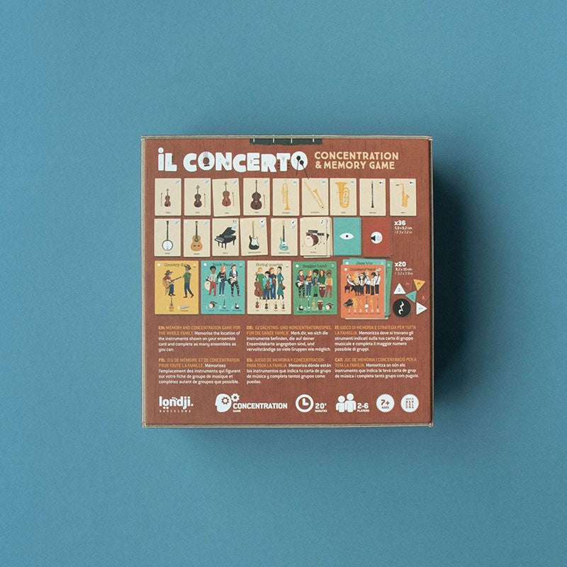 Il Concerto: Concentration & Memory Game by Londji