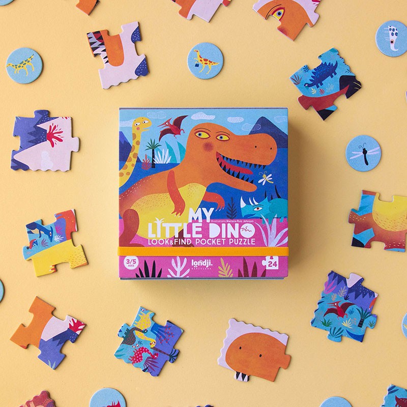 My Little Dino Pocket Puzzle by Londji