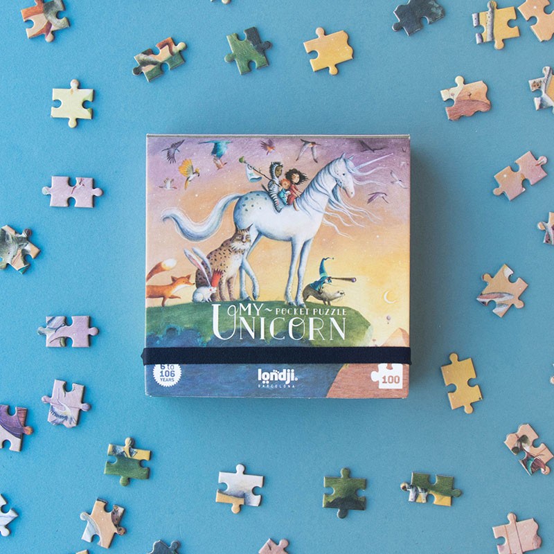 My Unicorn 100pc Pocket Puzzle by Londji