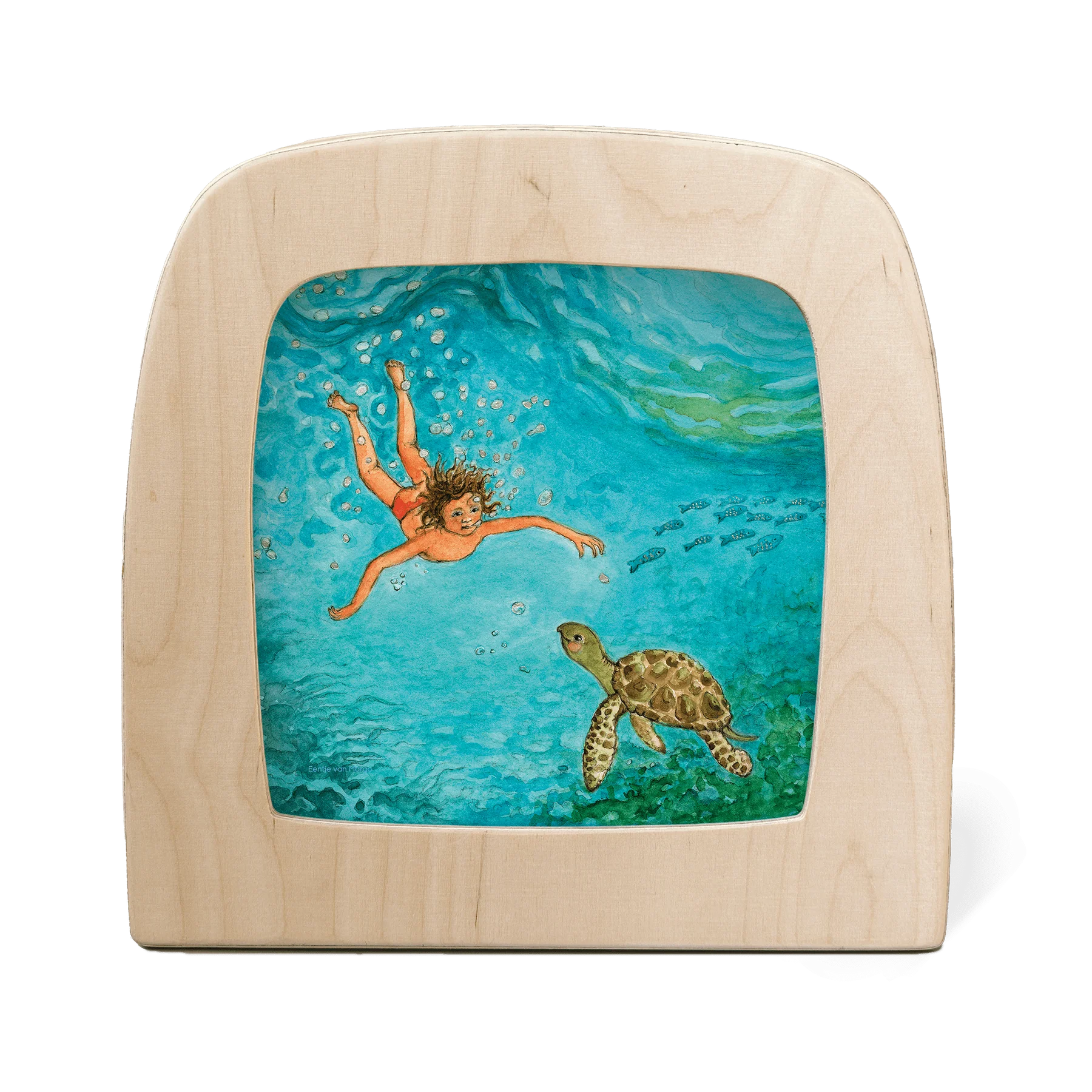 Toverlux | Eentje van Margo - Turtle Silhouette