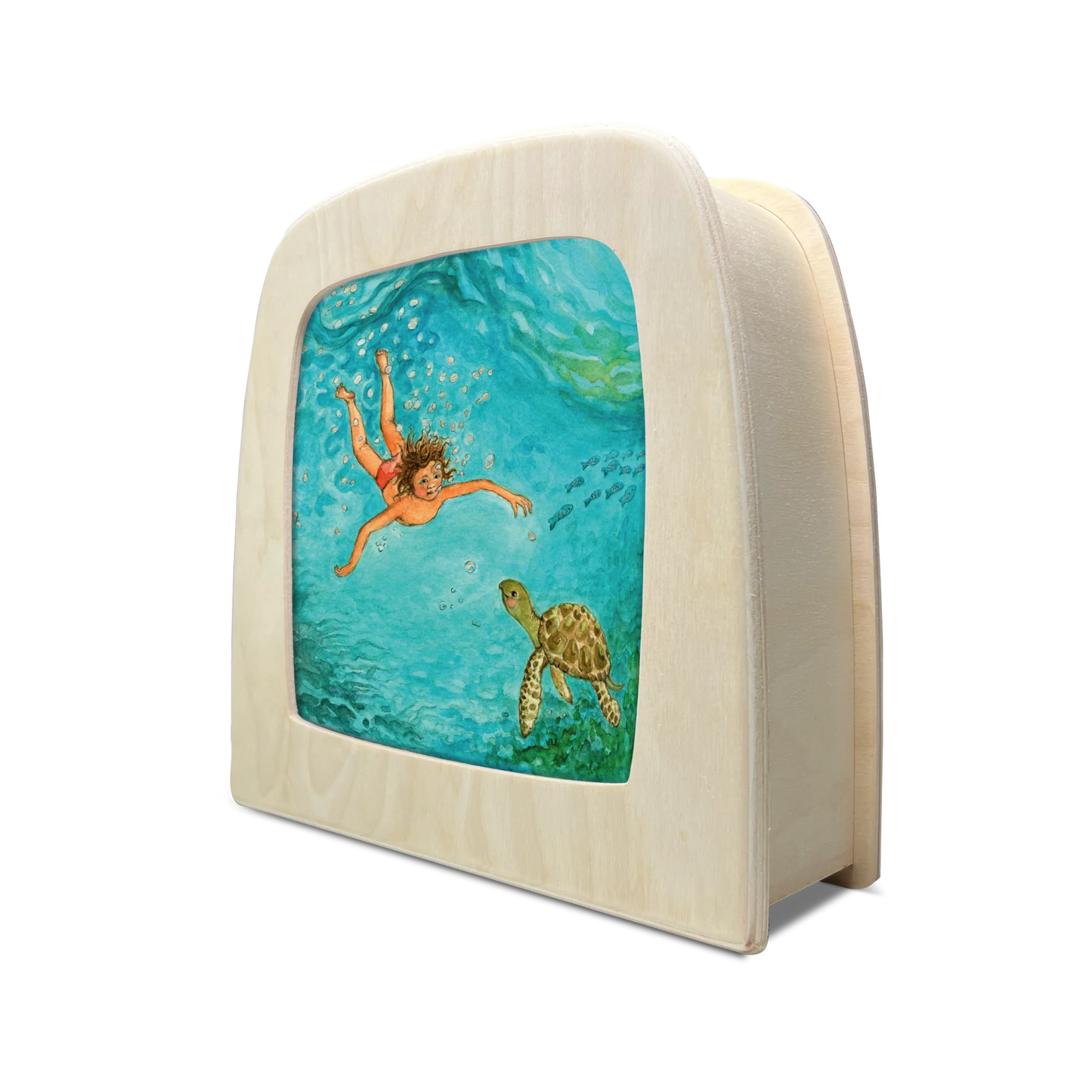 Toverlux | Eentje van Margo - Turtle Silhouette