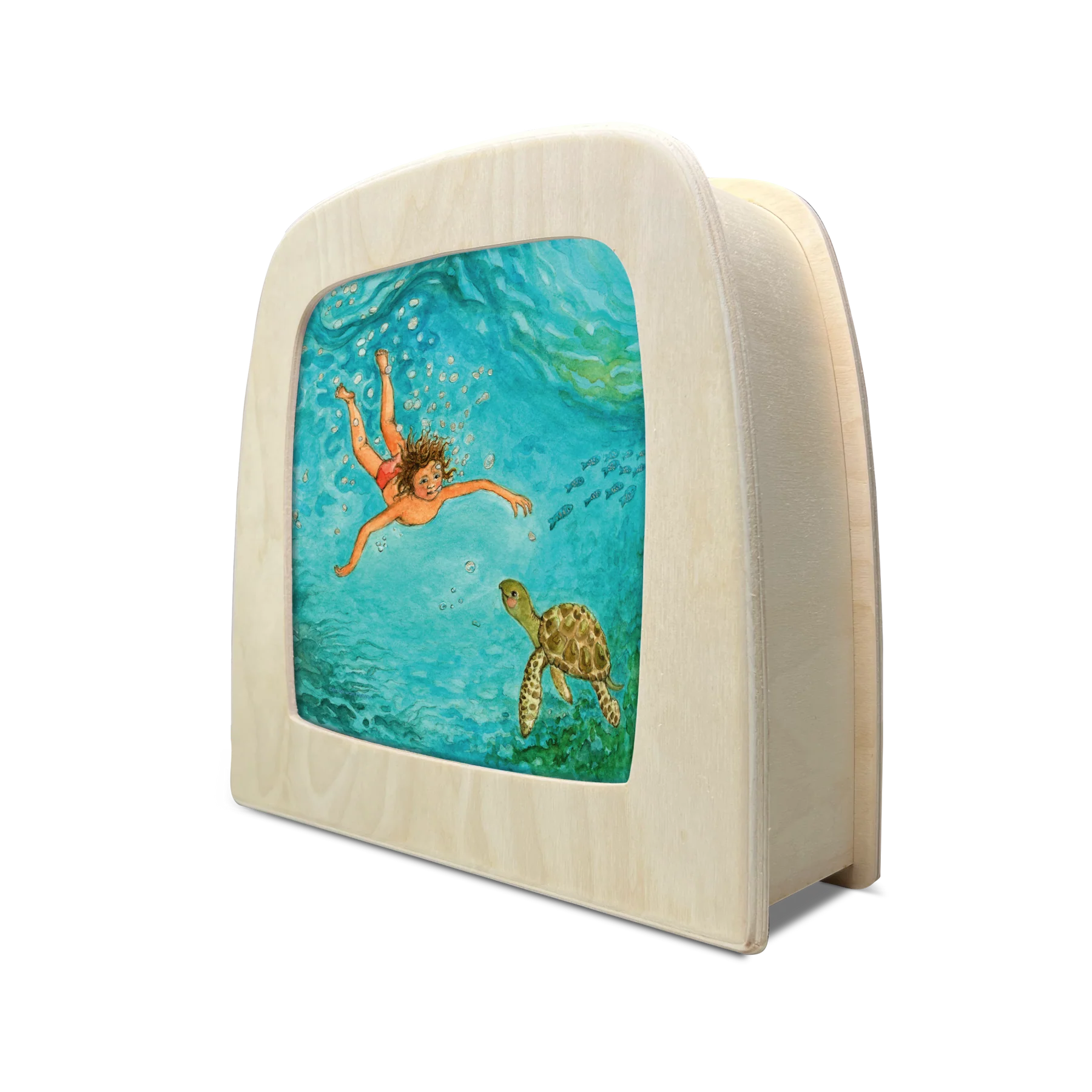 Toverlux | Eentje van Margo - Turtle Silhouette