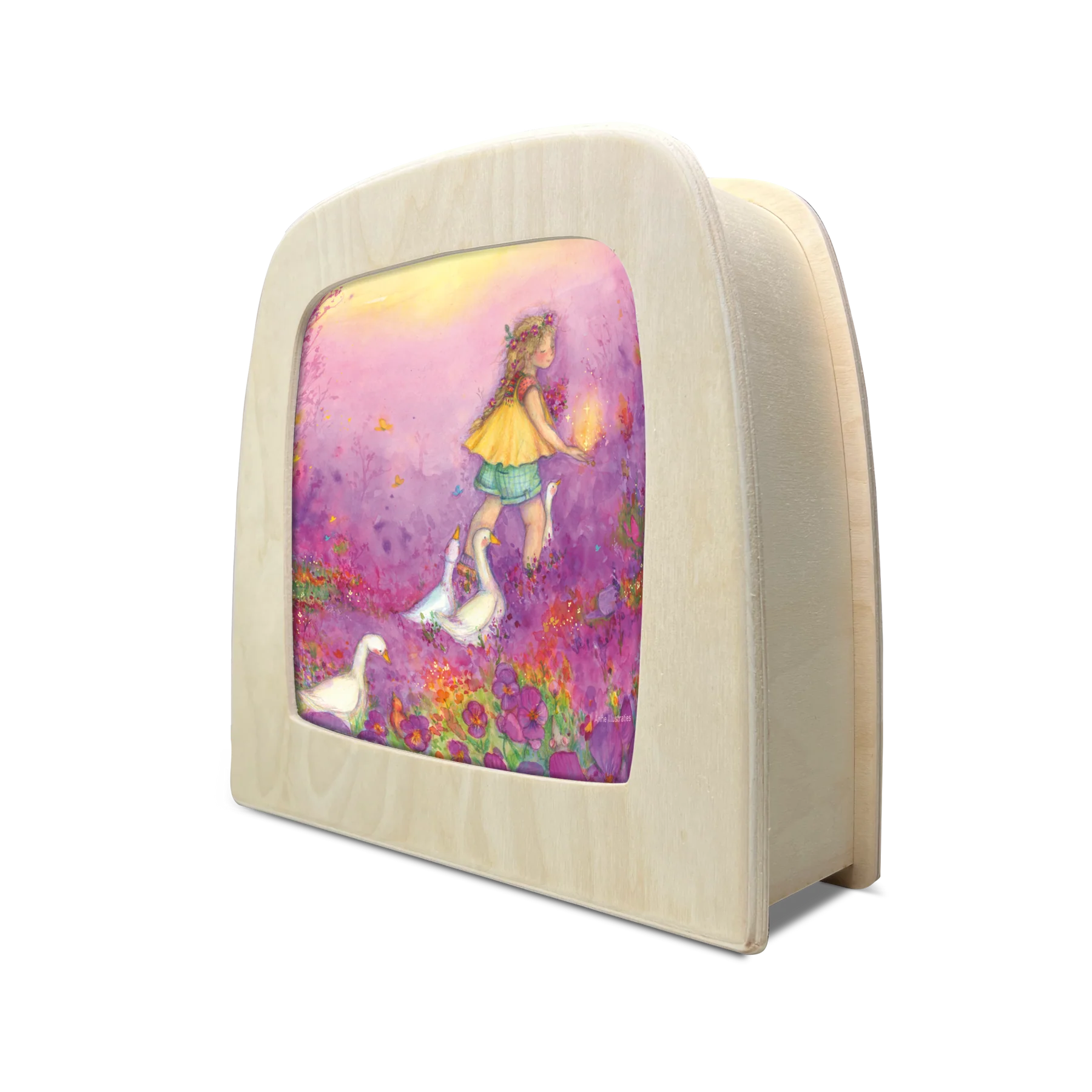 Toverlux | Anne Illustraties - Little Goose Girl