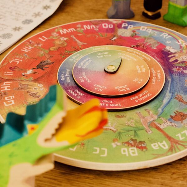 Wilded Family Wild Alphabet Story Wheel