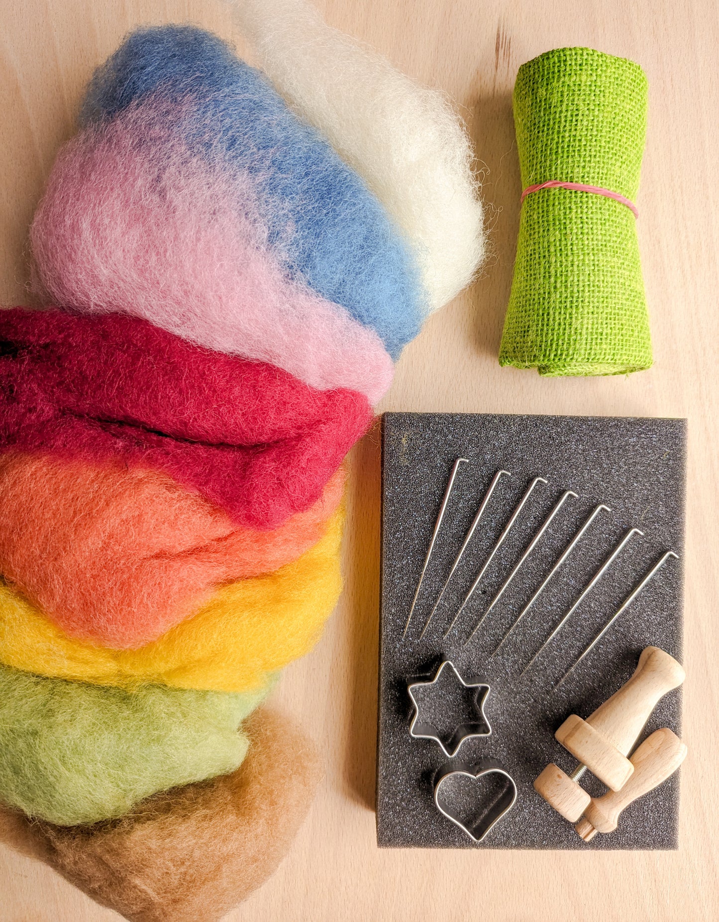 Filges Needle Felting Starter Set