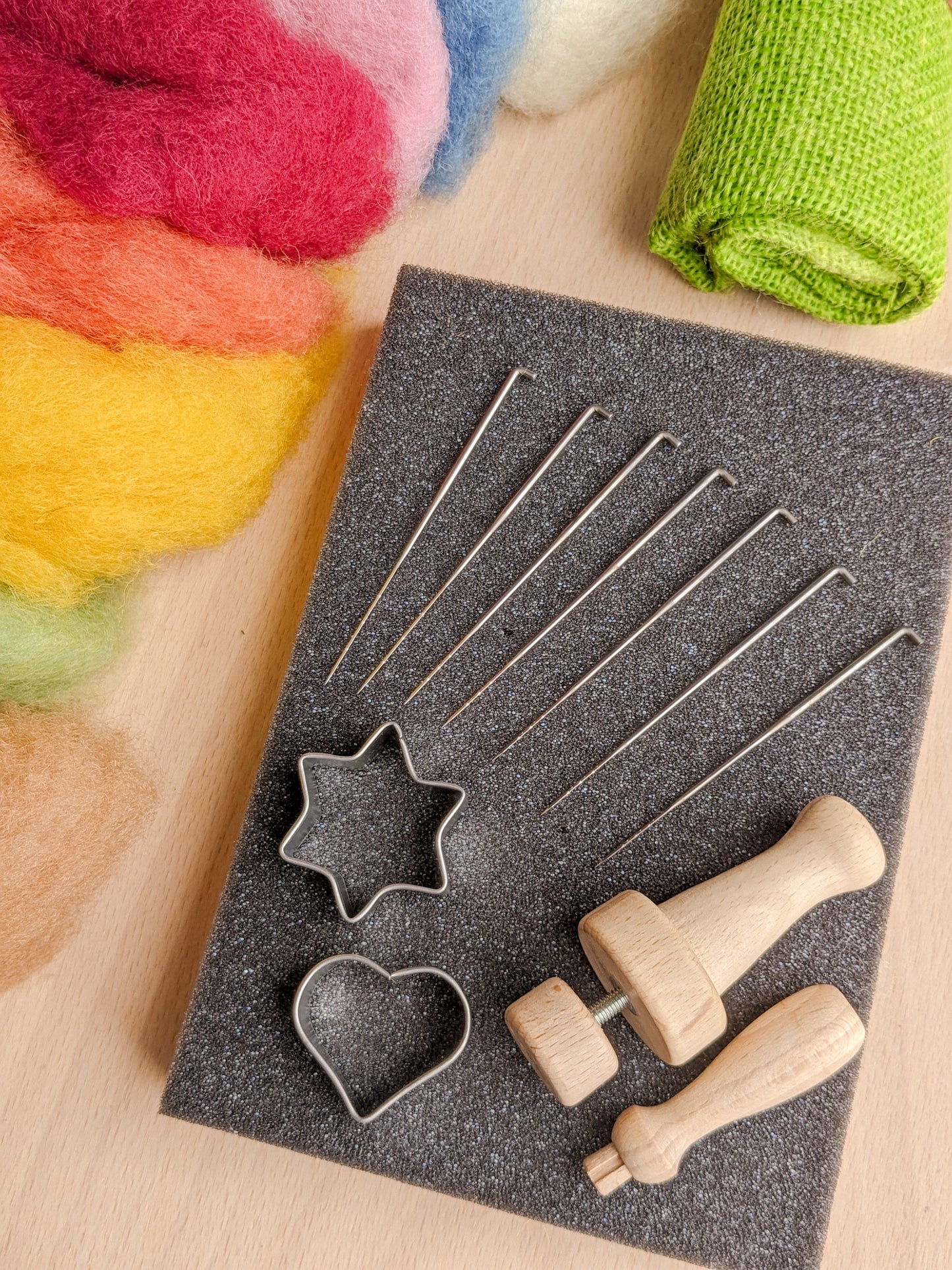 Filges Needle Felting Starter Set