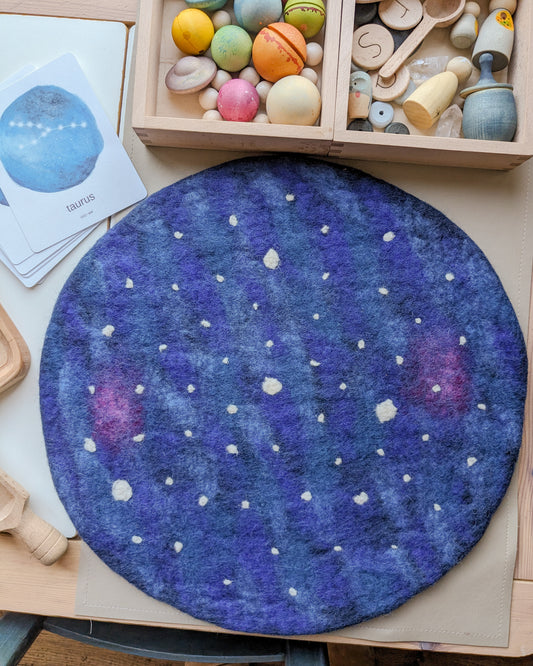 Tara Treasures Solar System Outer Space Play Mat