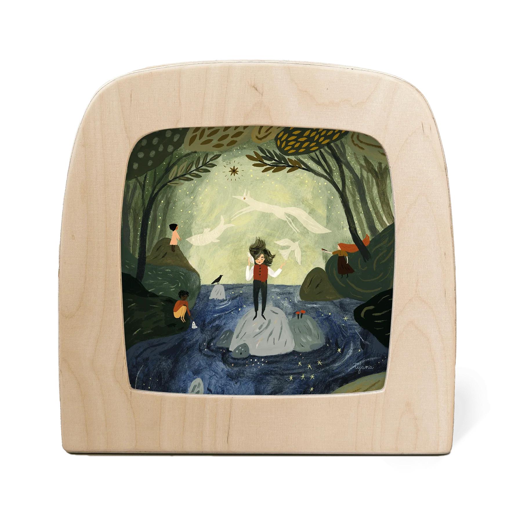 Toverlux | Tijana Draws - Seashell Silhouette