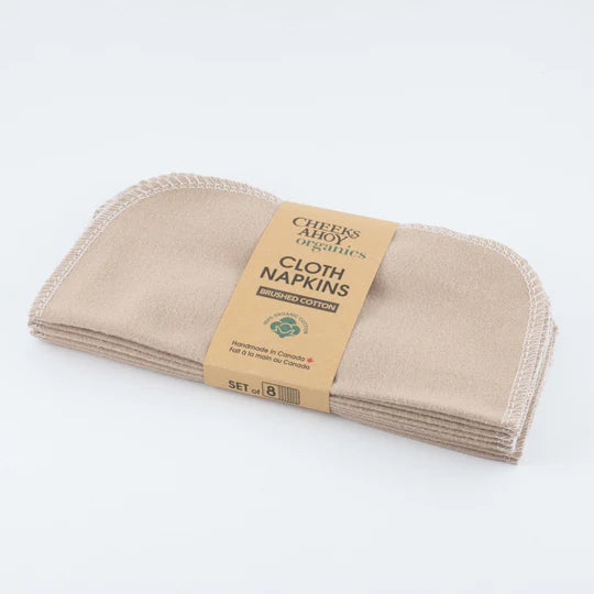 Organic Brushed Cotton Napkins